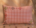 Housse de coussin brodée Amber